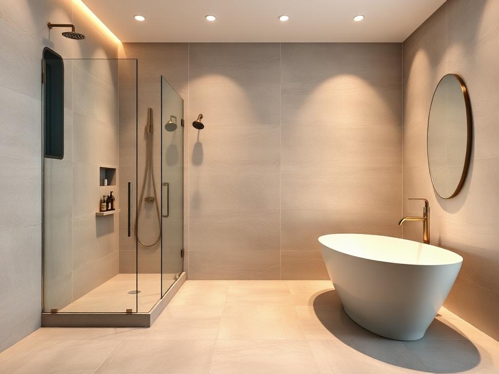 Umbauten – Bad, Dusche, Lavabo – Nachher