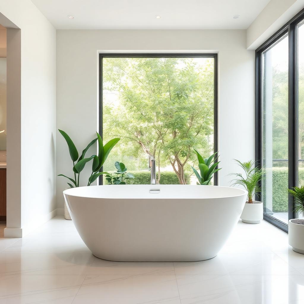 Freistehende Badewanne